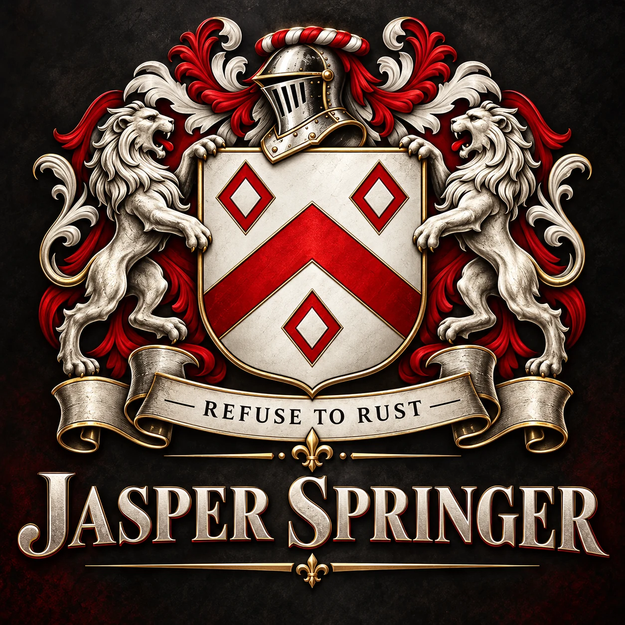 Jasper Springer Refuse to Rust crest